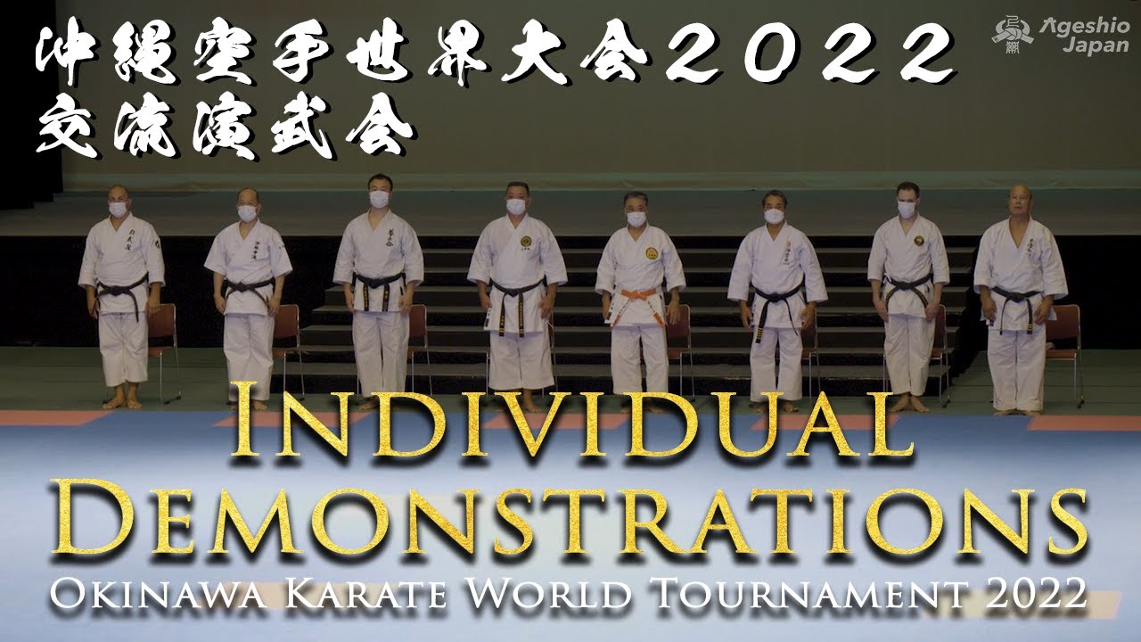Super Individual Karate Demonstrations | World Tournament 2022 | Okinawa | Ageshio Japan