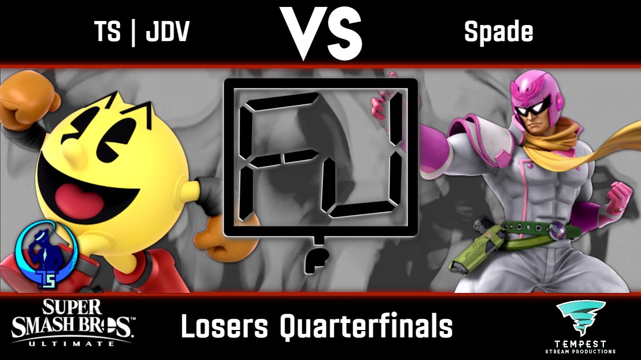 TS | JDV (Pac-Man) vs Spade (Captain Falcon) - Losers Quarterfinals - FINAL JUDGMENT