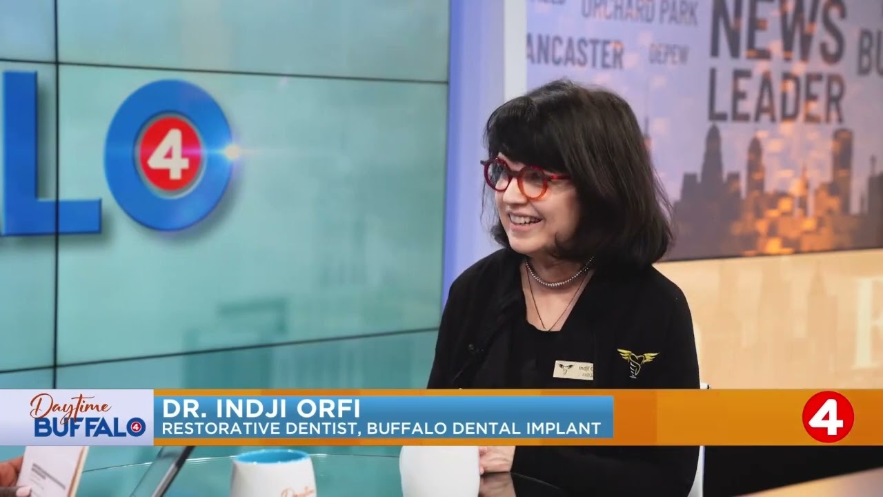 Dr. Orfi discusses Confi-Dents Implant Supported Dentures on WIVB Daytime Buffalo