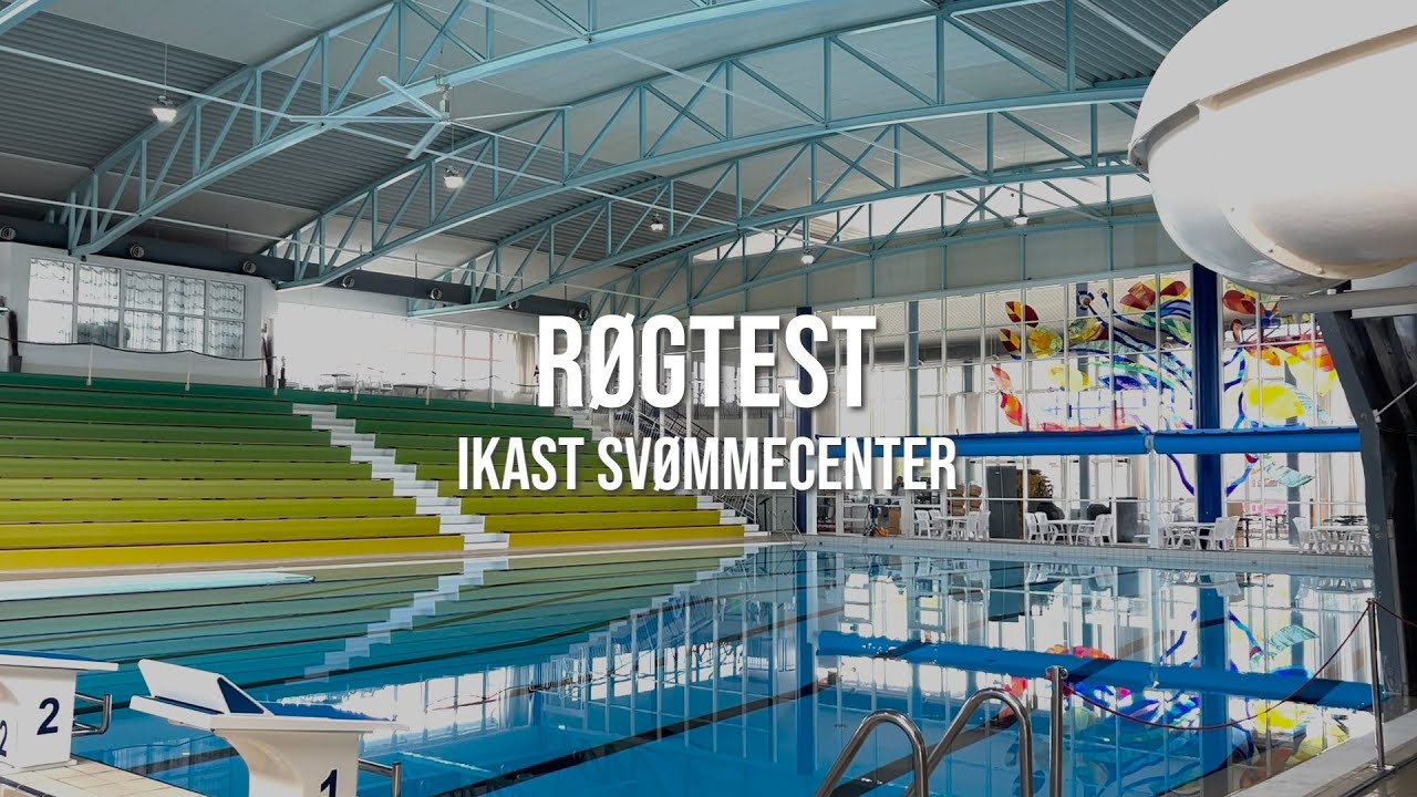 Casevideo - Røgtest og HVLS ventilatorer i Ikast Svømmecenter -Energibesparelser på ventilation