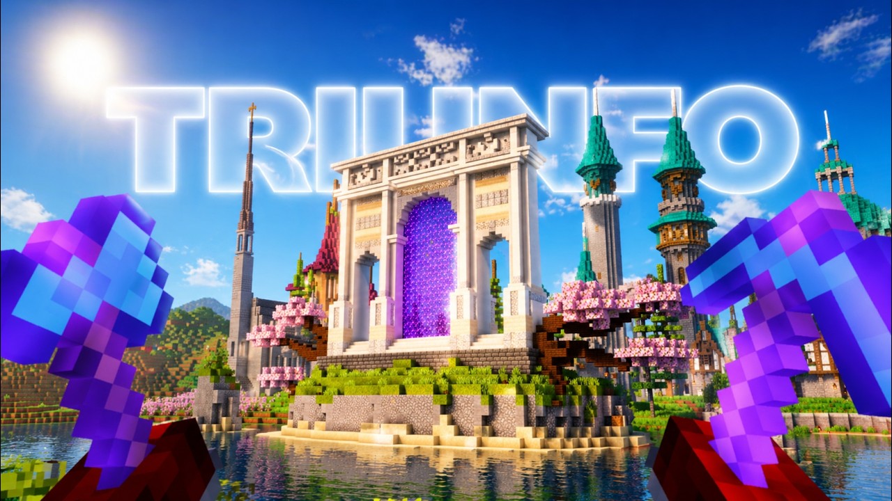 CONSTRUINDO um PORTAL do NETHER igual ao ARCO do TRIUNFO - mundo eterno ep6