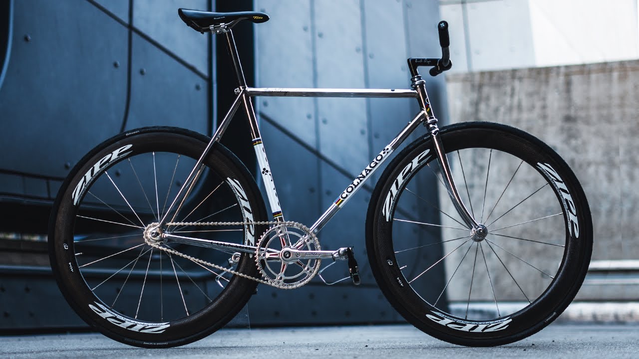 Colnago Master Pista Fixed Gear Bike Upgrades Build
