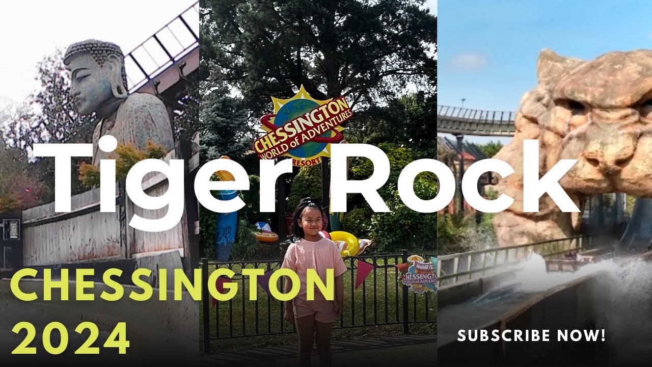 Chessington’s Tiger Rock Ride – Full On-Ride Experience!