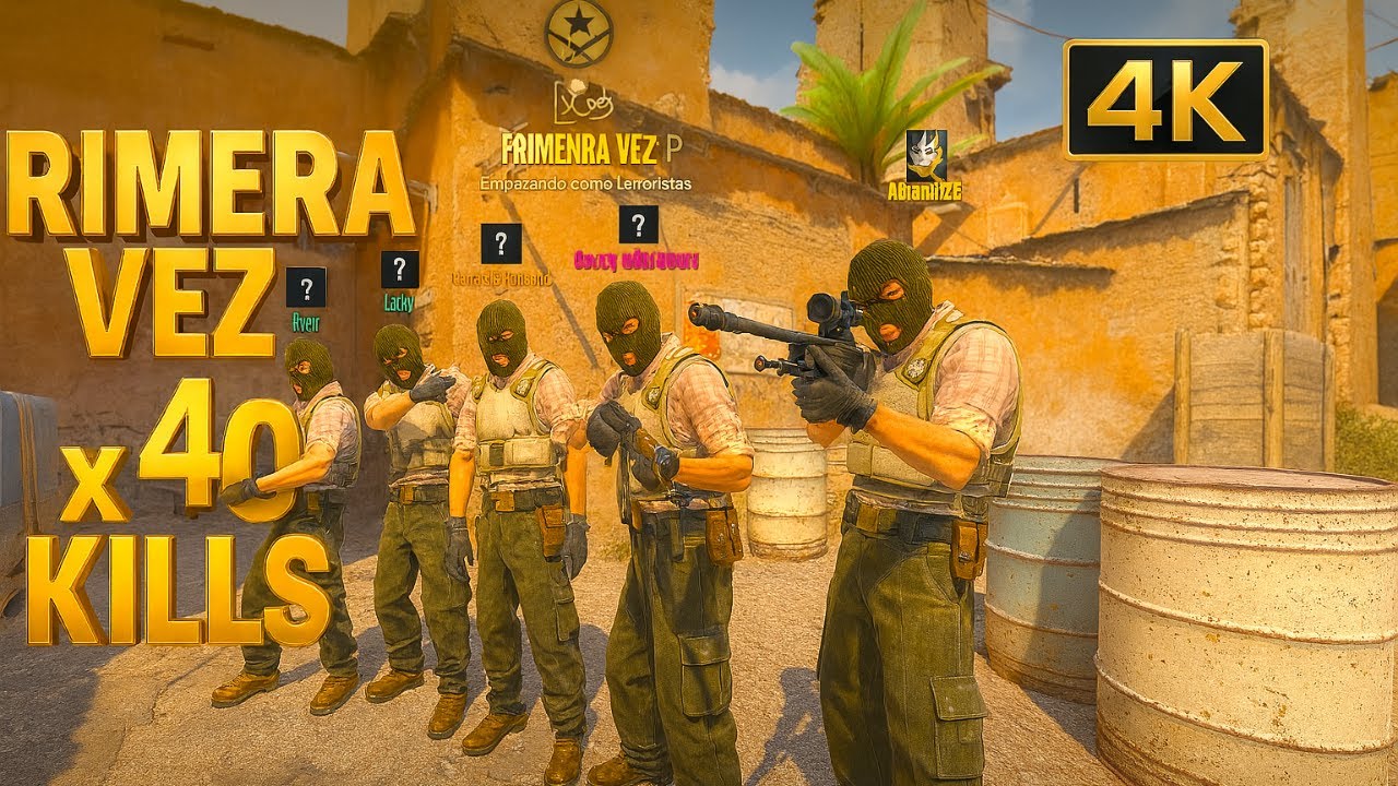 Primera vez en Counter Strike - Full Game 40 KILLS