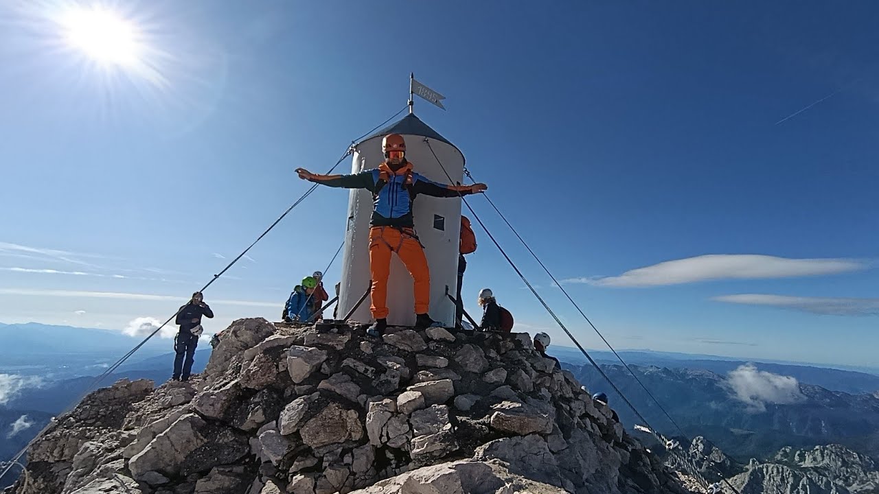 Triglav - Rudno Polje, Konjsko Sedlo,Vodnikov Dom,Planika, Aljazev Stolp.. aug.2025