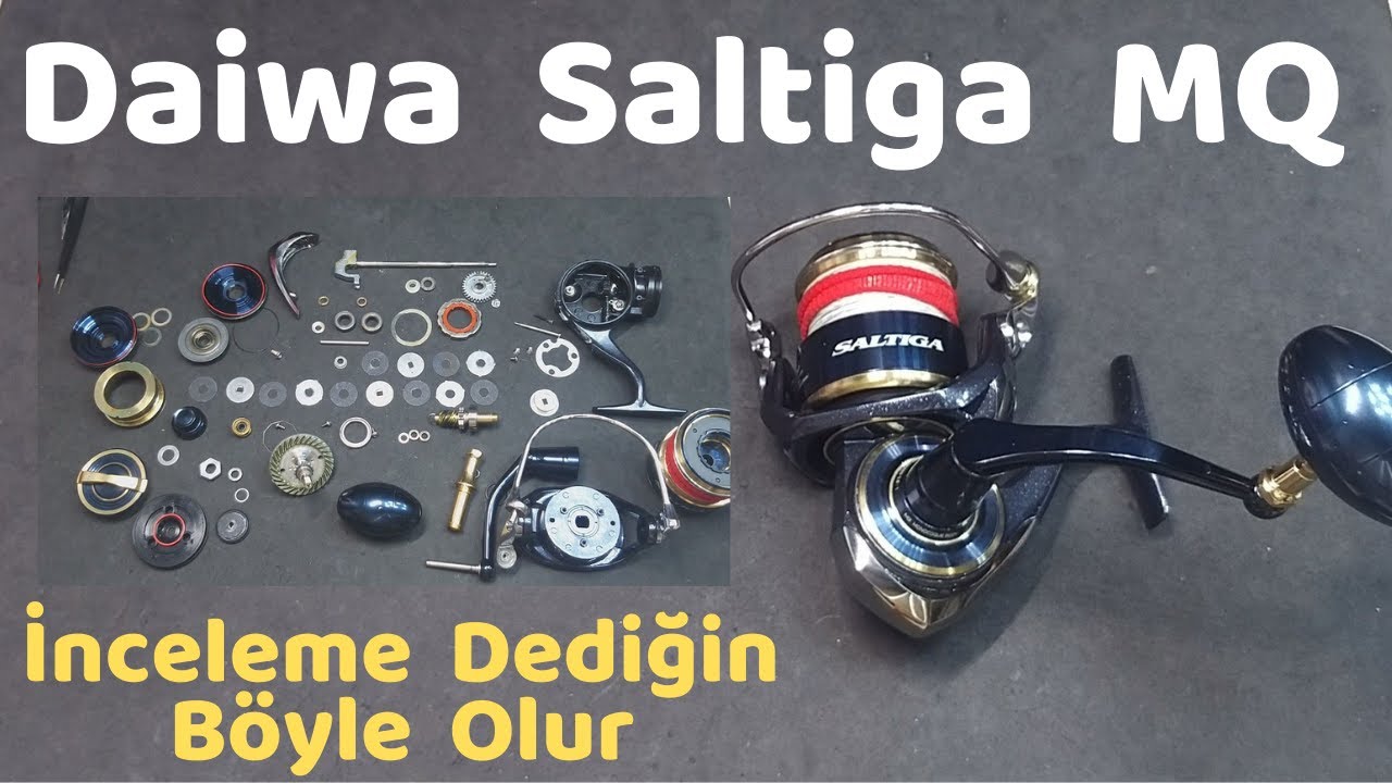 Olta Makinesi Bakım | Daiwa Saltiga MQ | Reel Maintenance Repair
