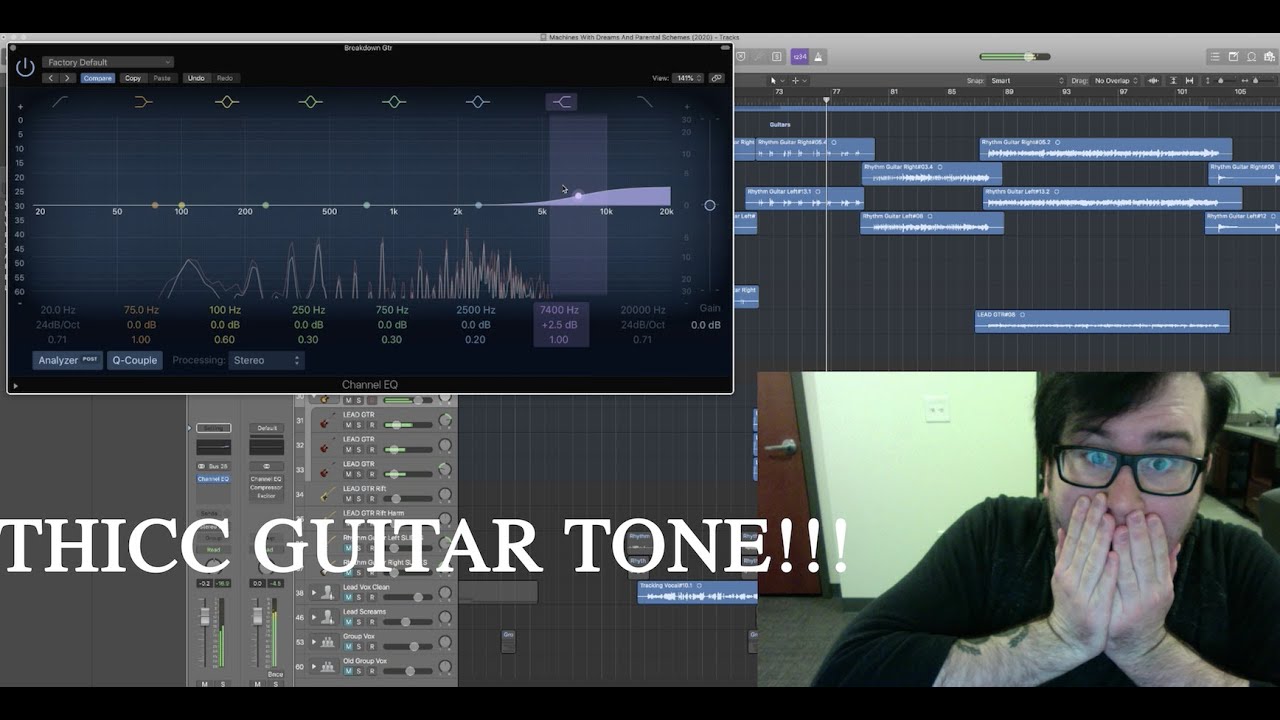 Mixing Pop Punk in Logic (Demo)