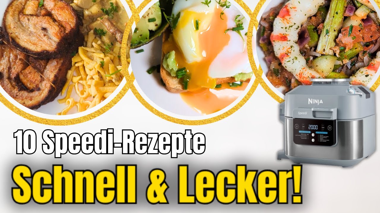 👉 10 UNGLAUBLICHE Ninja Speedi-Rezepte – Du wirst NIE wieder anders kochen! Auch für Ninja Combi
