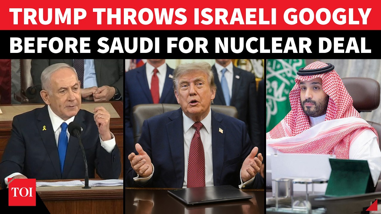 Trump Springs Surprise On Israel Before Saudi Nuclear Deal; &lsquo;Normalise Ties, Else We Won&rsquo;t&hellip;&rsquo; | Watch