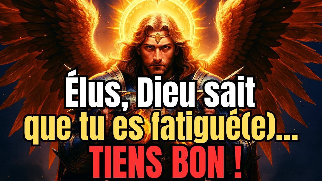 &Eacute;LU(S) SI TU SOUFFRES, DIEU VOIT TA DOULEUR. &Eacute;COUTE CECI &mdash; CE MESSAGE EST POUR TOI.🔥