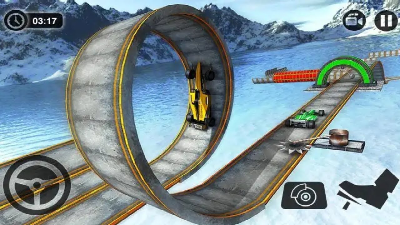 Impossible Formula Car Stunt Racing Game #Android GamePlay FHD #Car Games To Play #Games Download