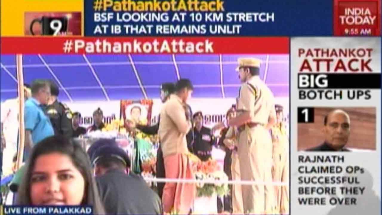 Teary Farewell To Martyrs Of Pathankot Terror Attack
