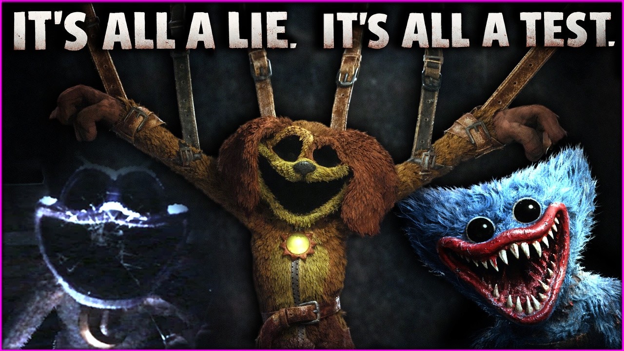 It's all a LIE... We're being TESTED I Poppy Playtime Theory