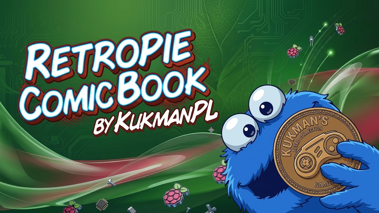 Raspberry Pi 4/400 - [512gb]-RetoPie.ComicBook.Rpi4.v1.0-KukmanPL