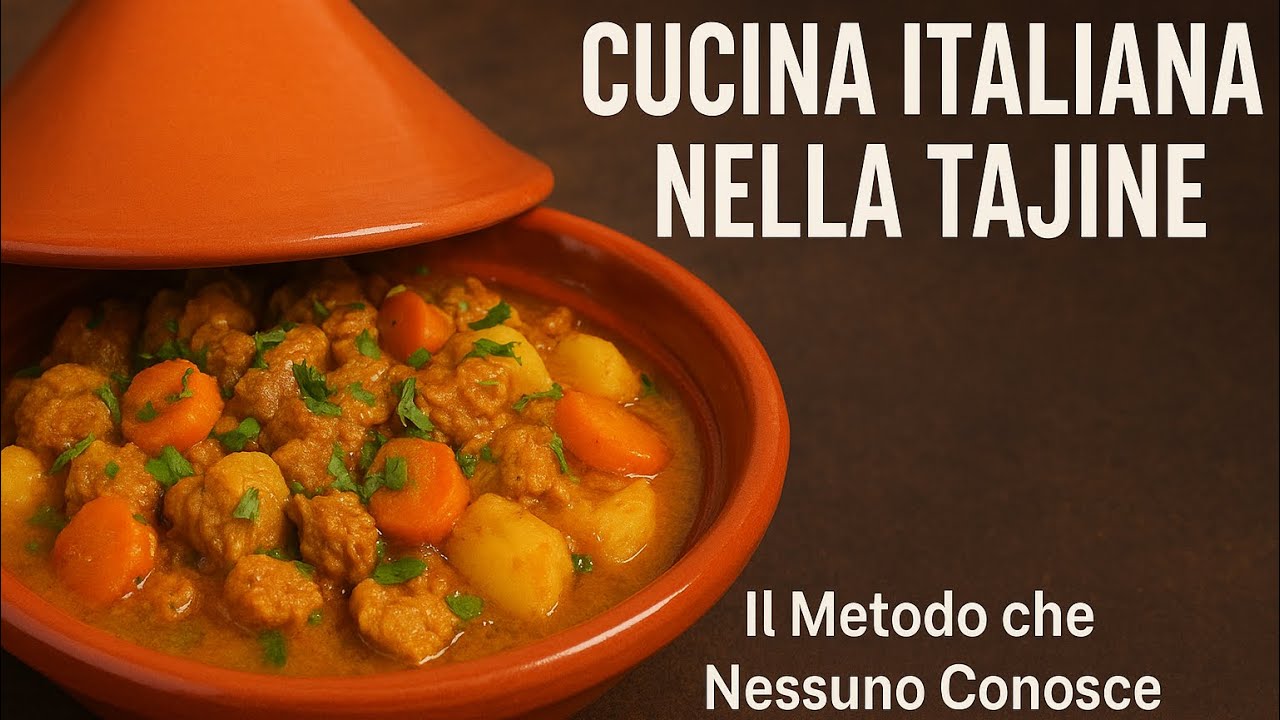 “Tajine + Cucina Italiana: La Tecnica cambia il Tuo Modo di Cucinare”“Nessuno Usa la Tajine Così