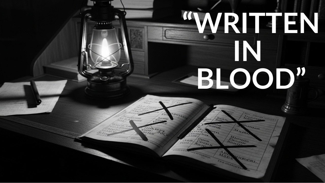 The 1849 Plantation Ledger: Why 7 Names Were Crossed Out in Blood