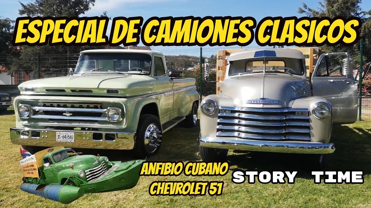 Camiones Clasicos  Restaurados ademas El Camion Cubano Anfibio