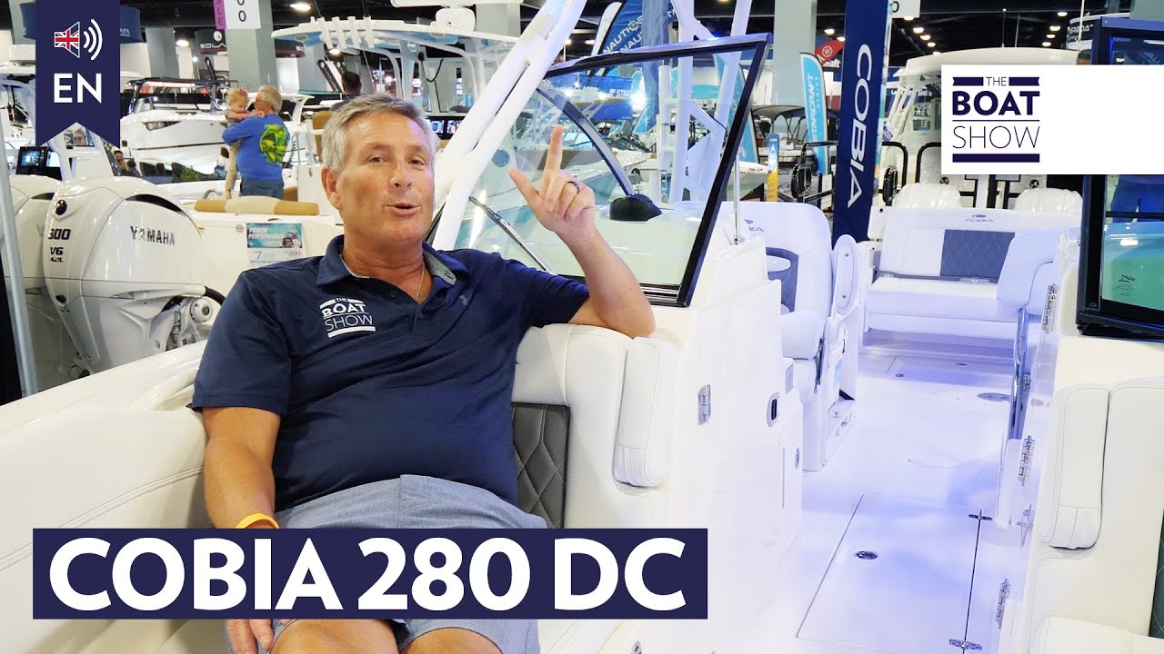 COBIA 280 DC - Walkthrough Review - The Boat Show
