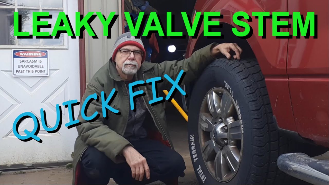 Leaky Valve Stem Quick Fix