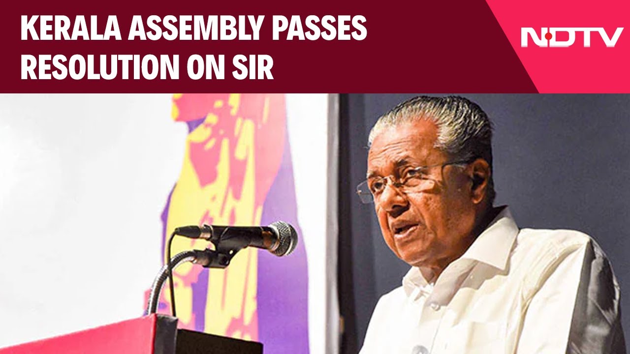Kerala Assembly Passes Resolution Opposing SIR Rollout