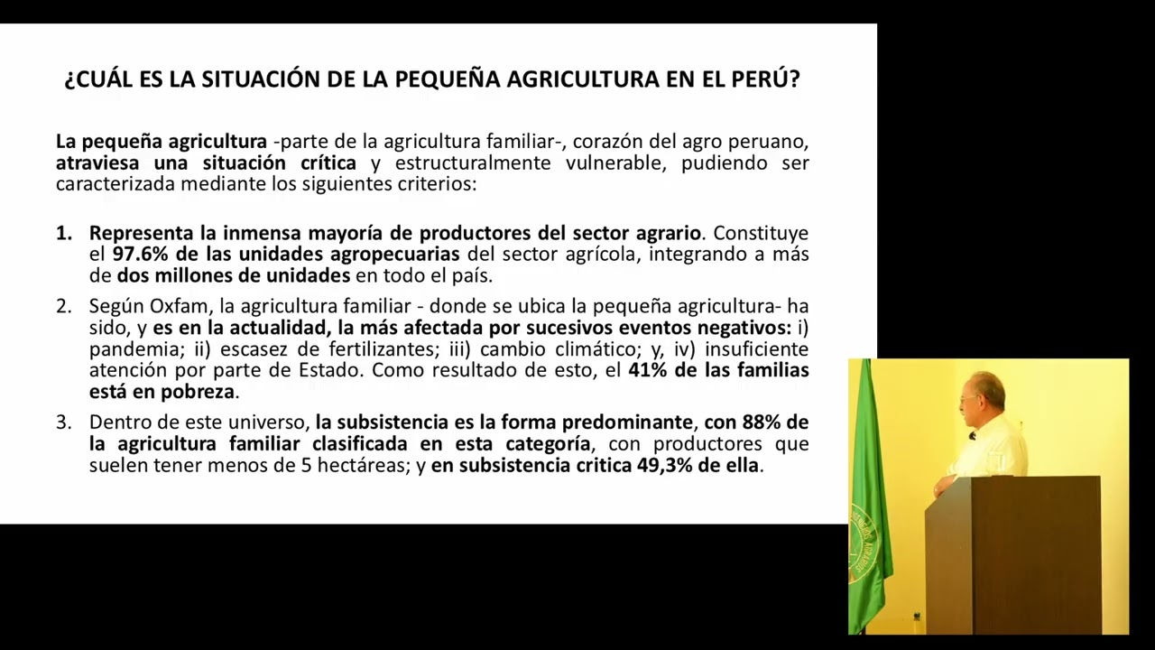 PROFESIONALES AGRARIOS: Gestores o articuladores del desarrollo de la pequeña agricultura.
