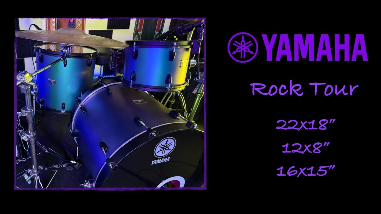 Yamaha Rock Tour 22 12 16  - Finitura Custom