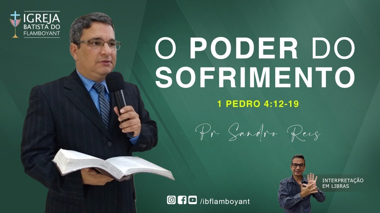 O Poder do sofrimento - 1 Pedro 4:12-19 - 14/06/2020 - 18h