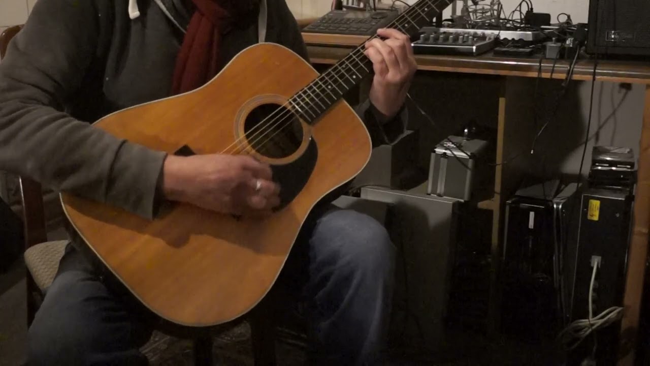 Yamaki Deluxe Folkguitar (D-28-Clone)