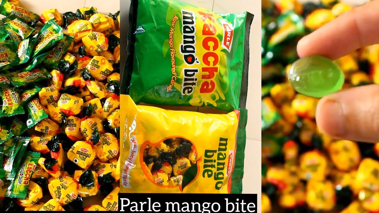 Parle mango bite and kaccha mango bit candy review