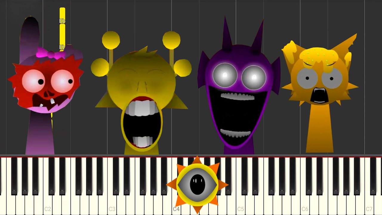 Sprunki Phase 2.5 Definitive (Old Version) Into Piano