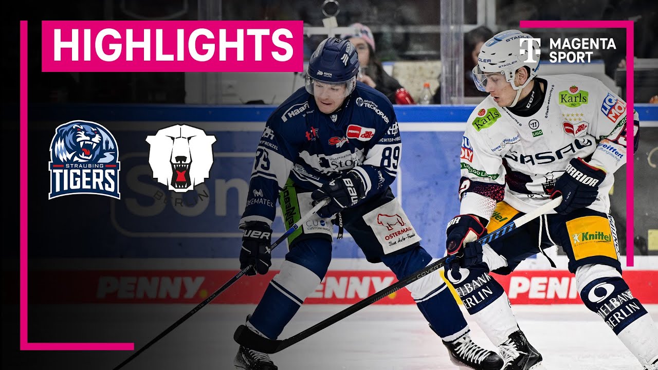 Straubing Tigers - Eisbären Berlin | PENNY DEL | MAGENTA SPORT