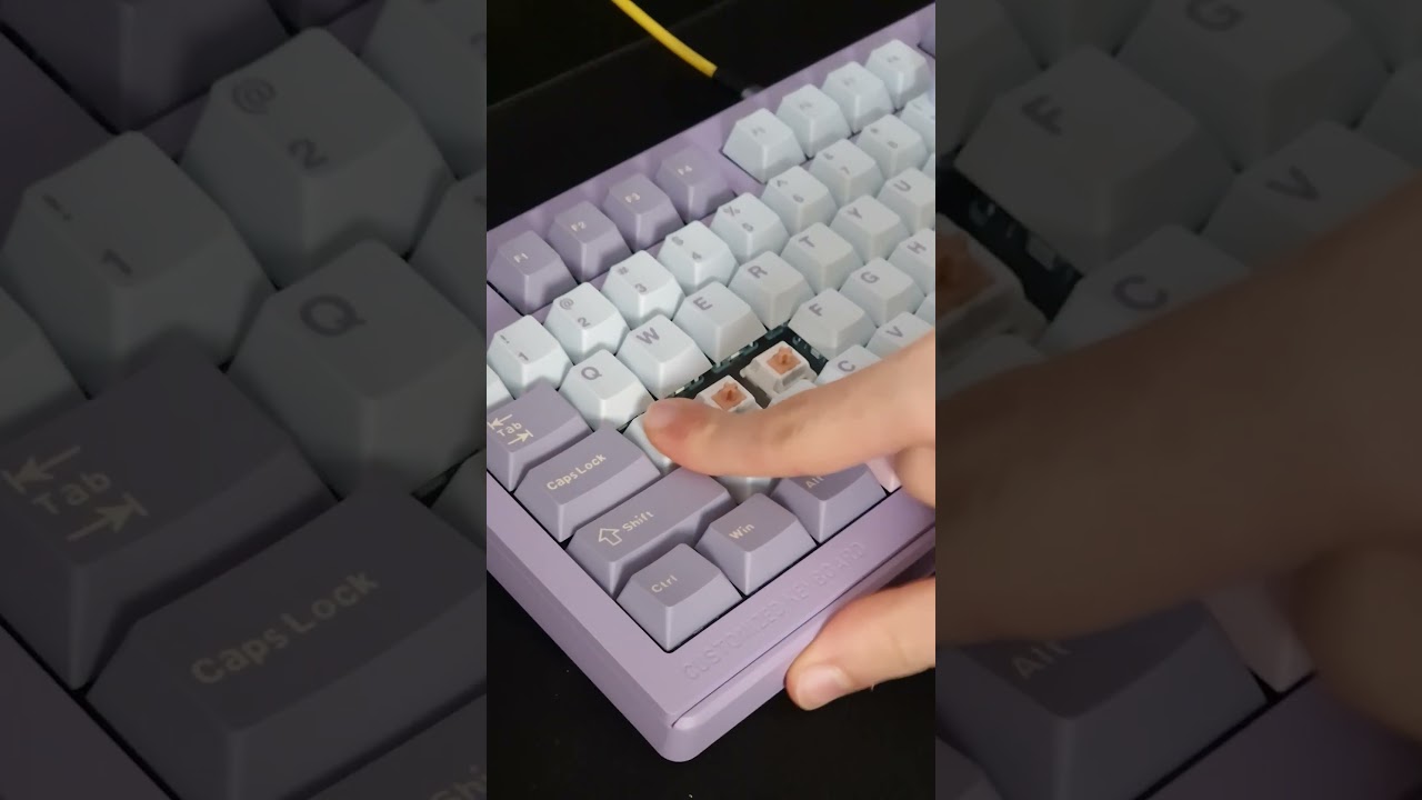 These switches are buttery smooth 