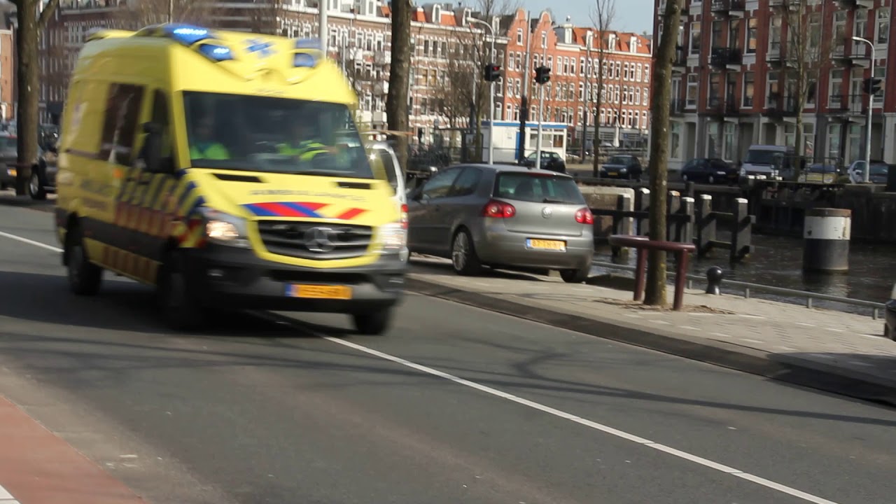 RARE Dutch Ambulance Mercedes Sprinter Driver Training Vehicle Responding