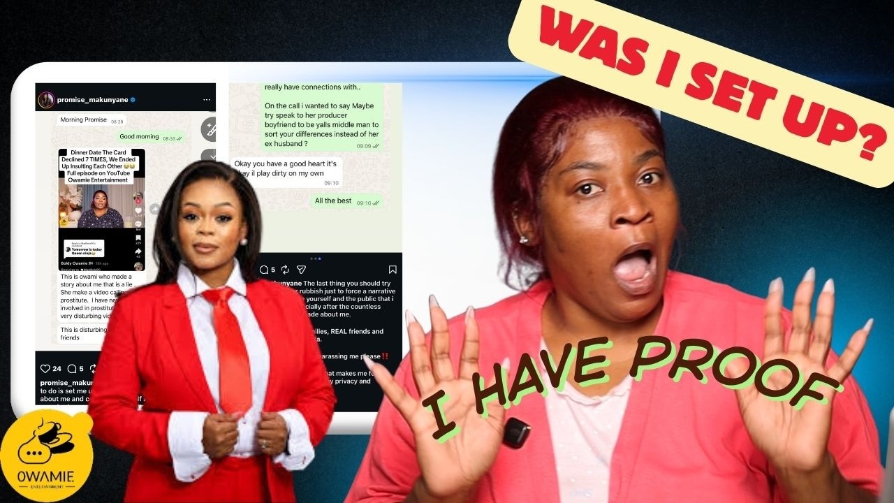 Promise Makunyane And My Drunk Guest Spoke And She Called Her SIS Haiboooo Was It A Trap?