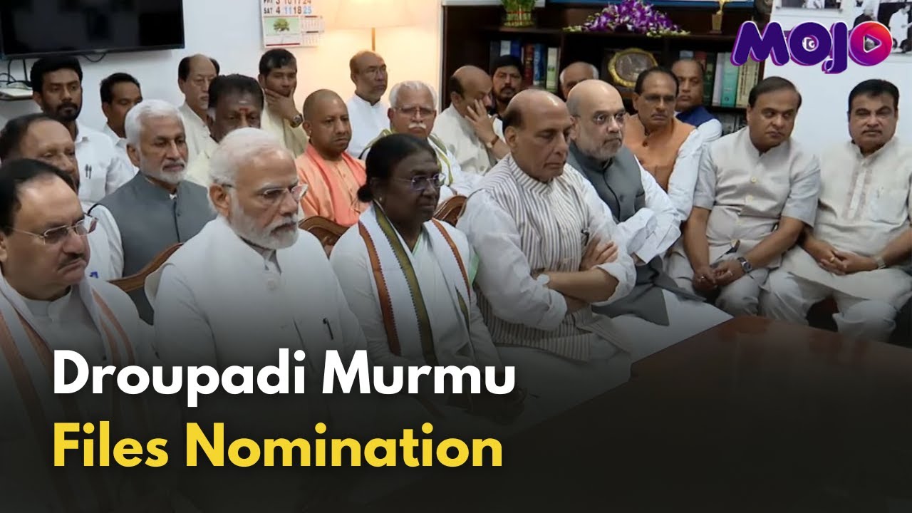 Road To Raisina | NDA Presidential Candidate Droupadi Murmu Files Nomination In Presence Of PM Modi