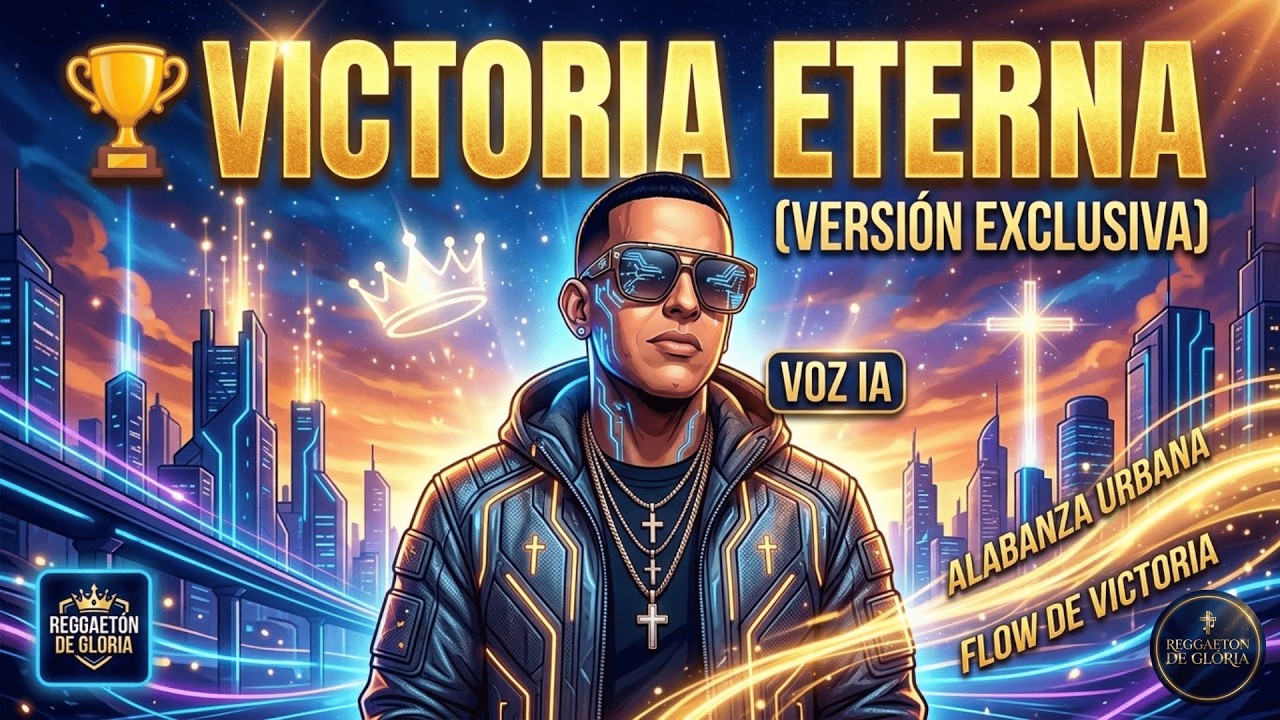 🏆 VICTORIA ETERNA (Versión Exclusiva) – Alabanza Urbana Inspirada en Daddy Yankee (Voz IA)