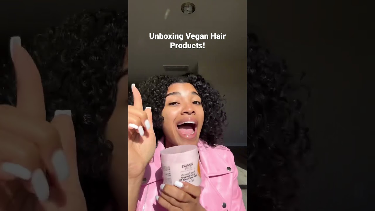 Black Owned Hair Products! Unbox with me 🤭 #shorts #hairproducts #veganhaircare