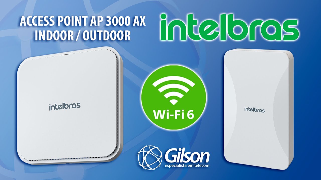 Access Point Empresariais com Wi-Fi 6 AX da Intelbras - AP 3000 AX