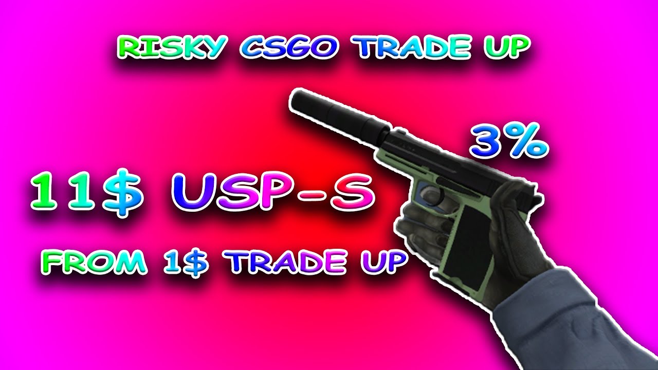 11$ USP-S SKIN FOR 1$ !!! risky csgo trade up #shorts