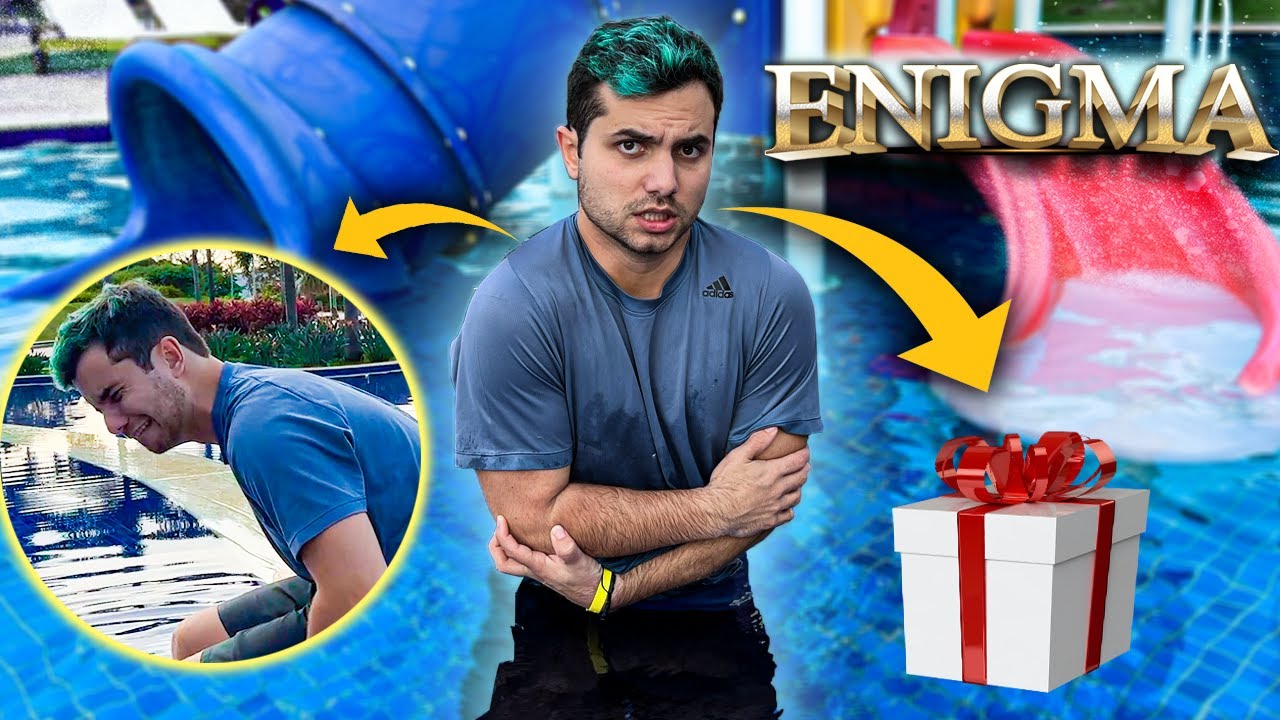 ENIGMA CONGELANTE NO PARQUE AQUATICO! - Vida de Maloucos #15