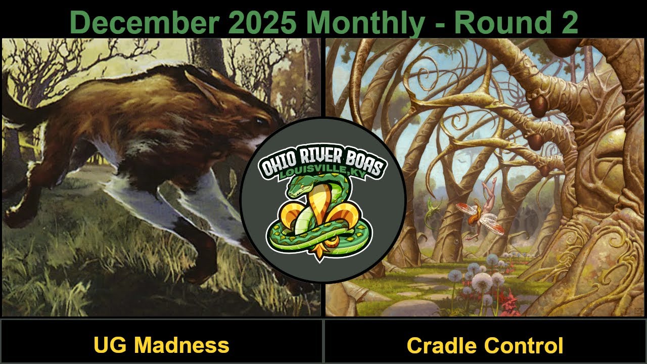 December Premodern Monthly - Round 2 - UG Madness Vs Cradle Control