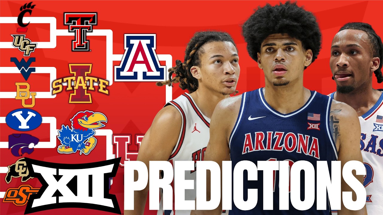 Predicting EVERY Game in the 2026 Big 12 Tournament | Full Bracket Predictions