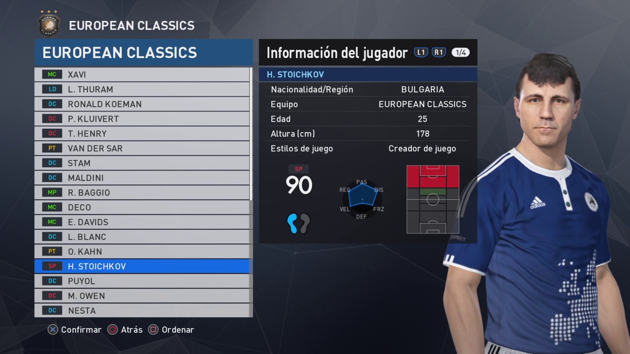 PES 2017 European Classics