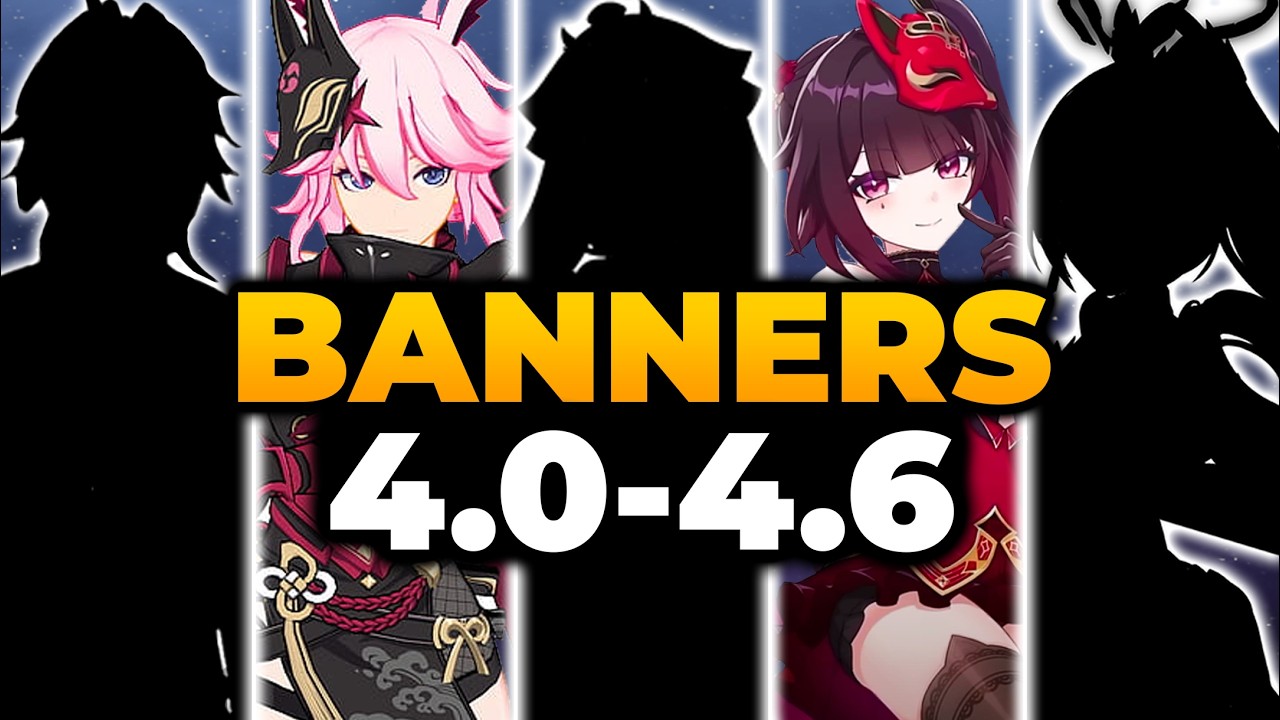 HSR 4.0 - 4.6 ALL UPDATED BANNERS ROADMAP + RERUNS | Honkai Star Rail Banner, HSR Banners, HSR