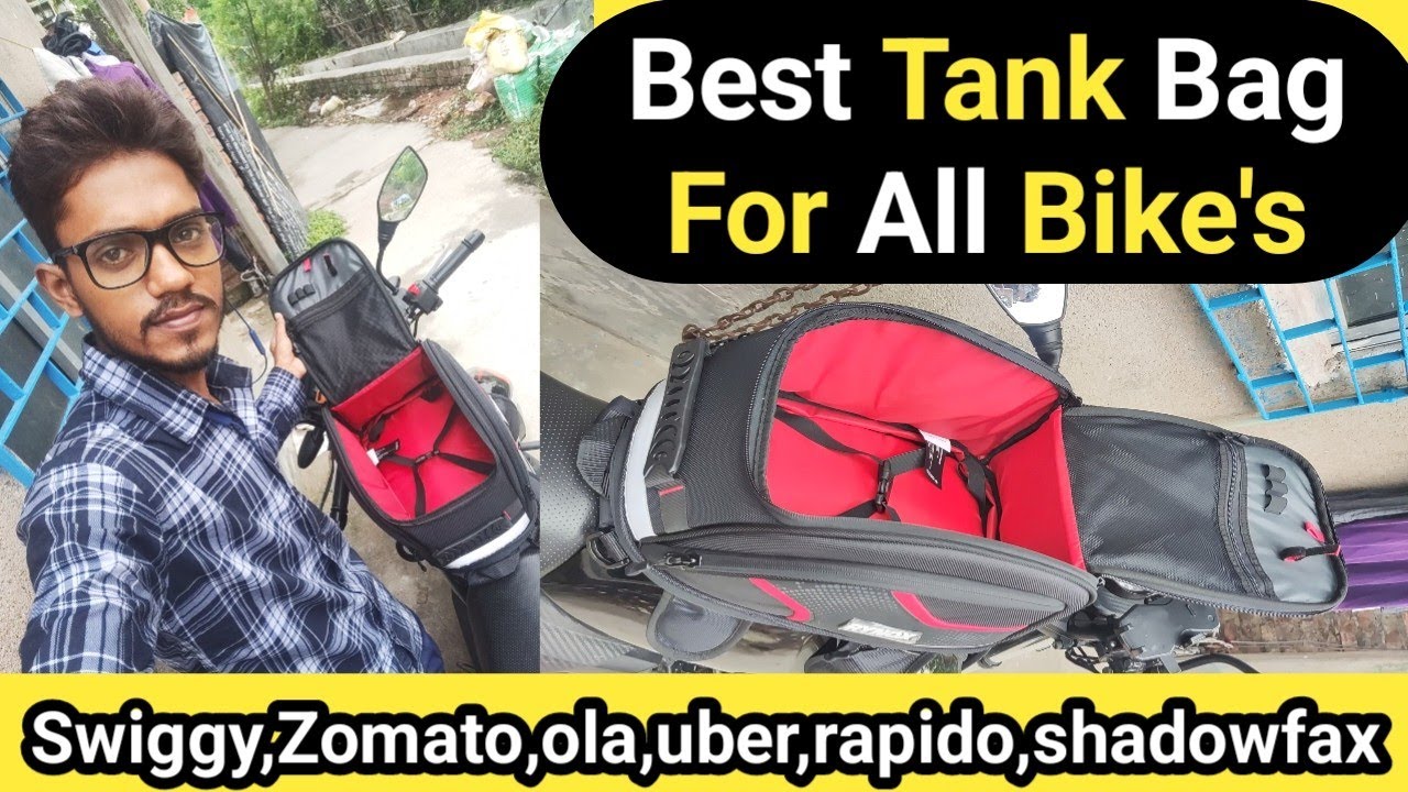 Best Bike Tank Bag For Rider | Traveler | Swiggy | Zomato | Shadowfax | Ola | Uber | Rapido | All |