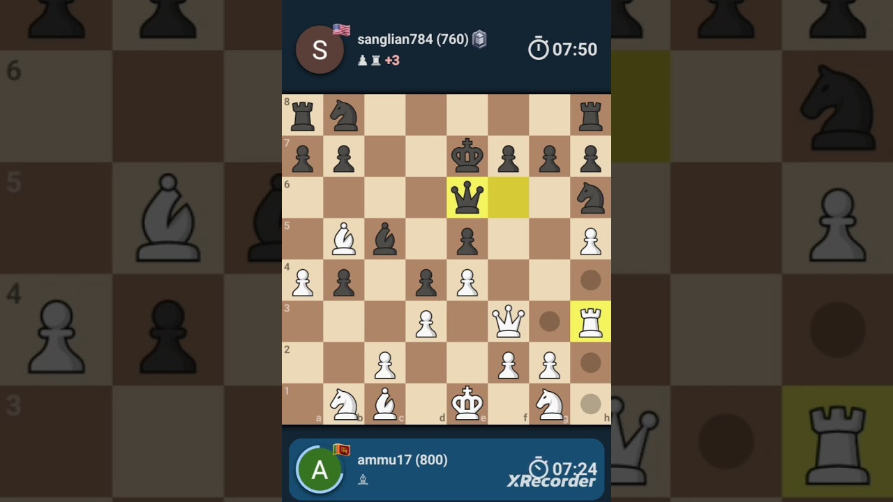 Chess game for beginners 
