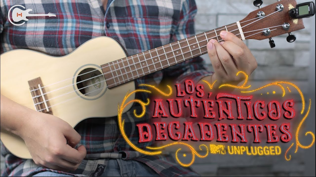 Los Auténticos Decadentes - Loco (Tu Forma De Ser) UKULELE TUTORIAL | MUY FÁCIL
