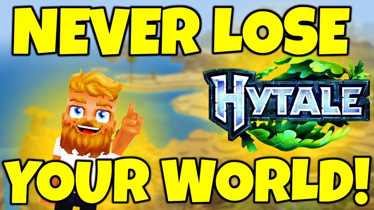 Как легко создать резервную копию своего мира Hytale!