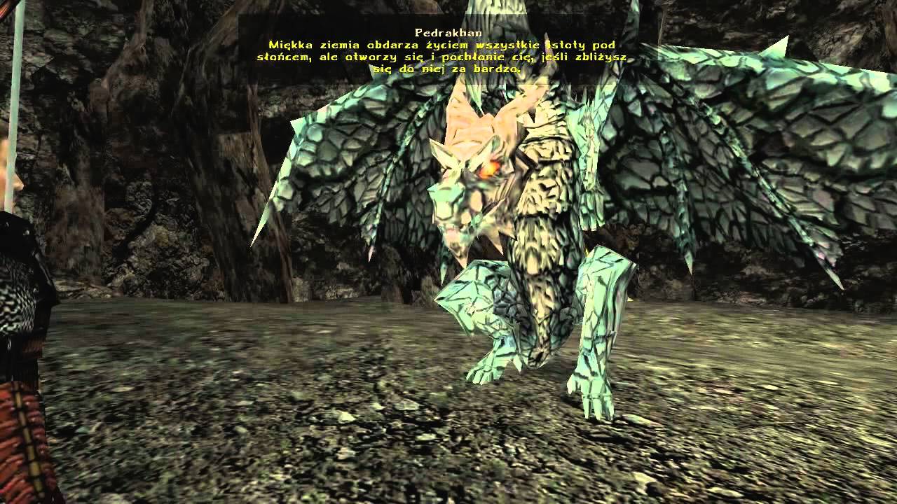 Gothic 2 Noc Kruka - Walka ze smokiem Pedrakhanem