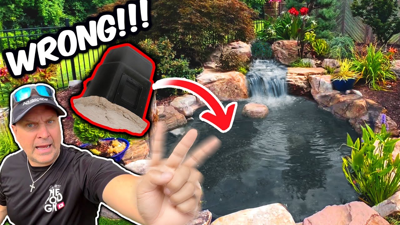 The WRONG way to INSTALL a Skimmer. Pond
